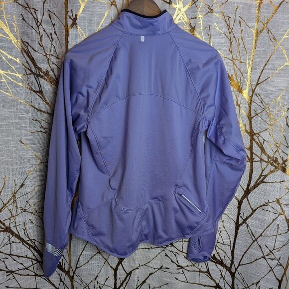 lavender nike dri-fit running full zip jacket - Picture 2 of 4
